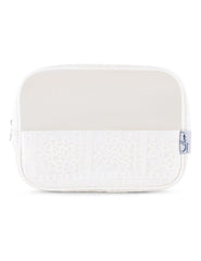 Toiletry Bag – (Pure White Lace)
