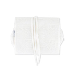Toiletry Bag – Pure White (Lace)